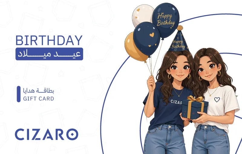 Cizaro gift card design