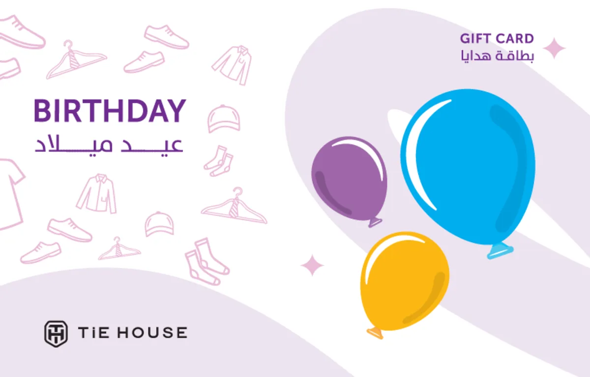 TiE HOUSE gift card design