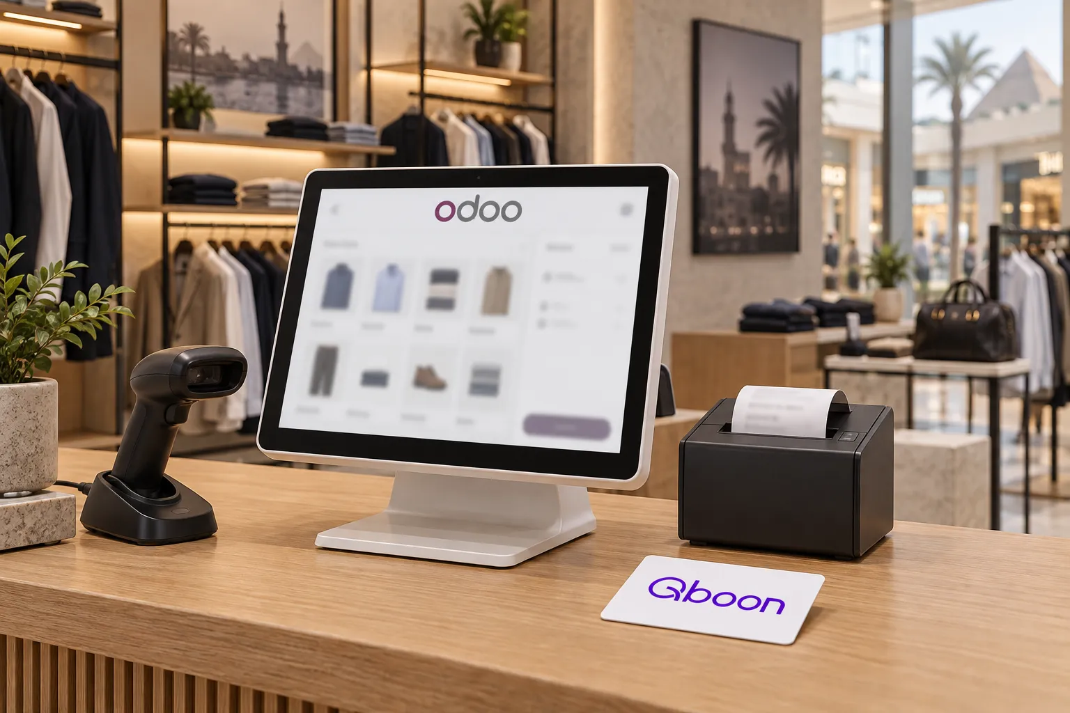 The Qboon POS app for Odoo